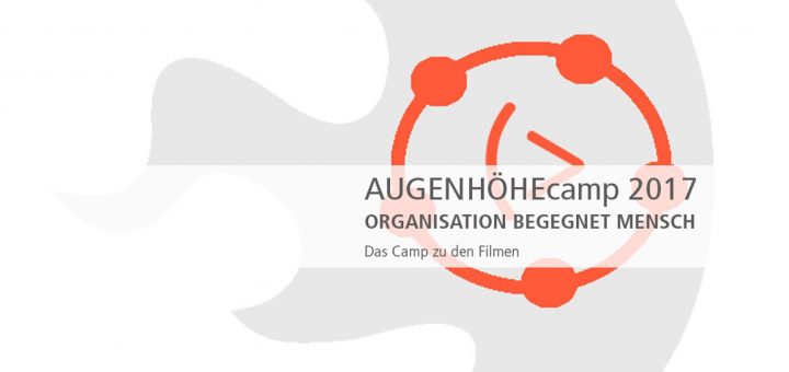 Graphisches Logo des Augenhöhe Camps 2017