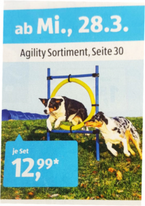 Foto einer Printwerbung zu Agilität.