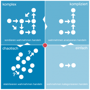 Graphik von den vier Typen von Problemen.